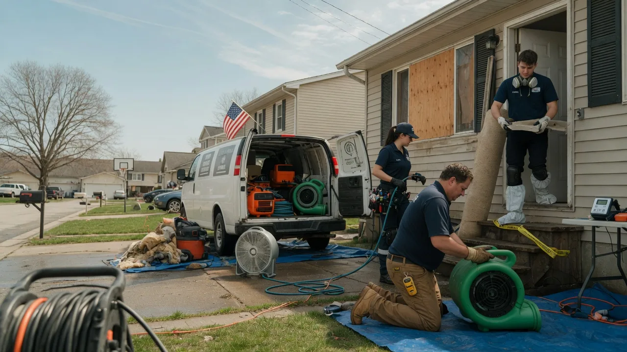 Water Damage Restoration in Gilby, ND near me